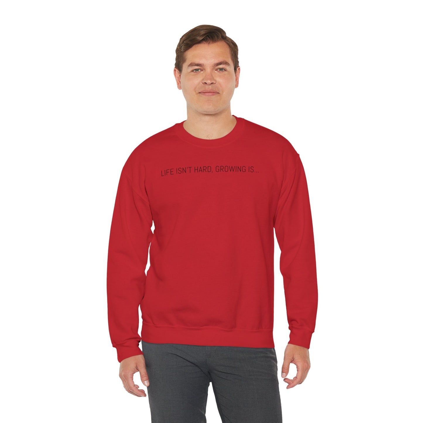 M&M Growth Inspirational Crewneck Sweatshirt
