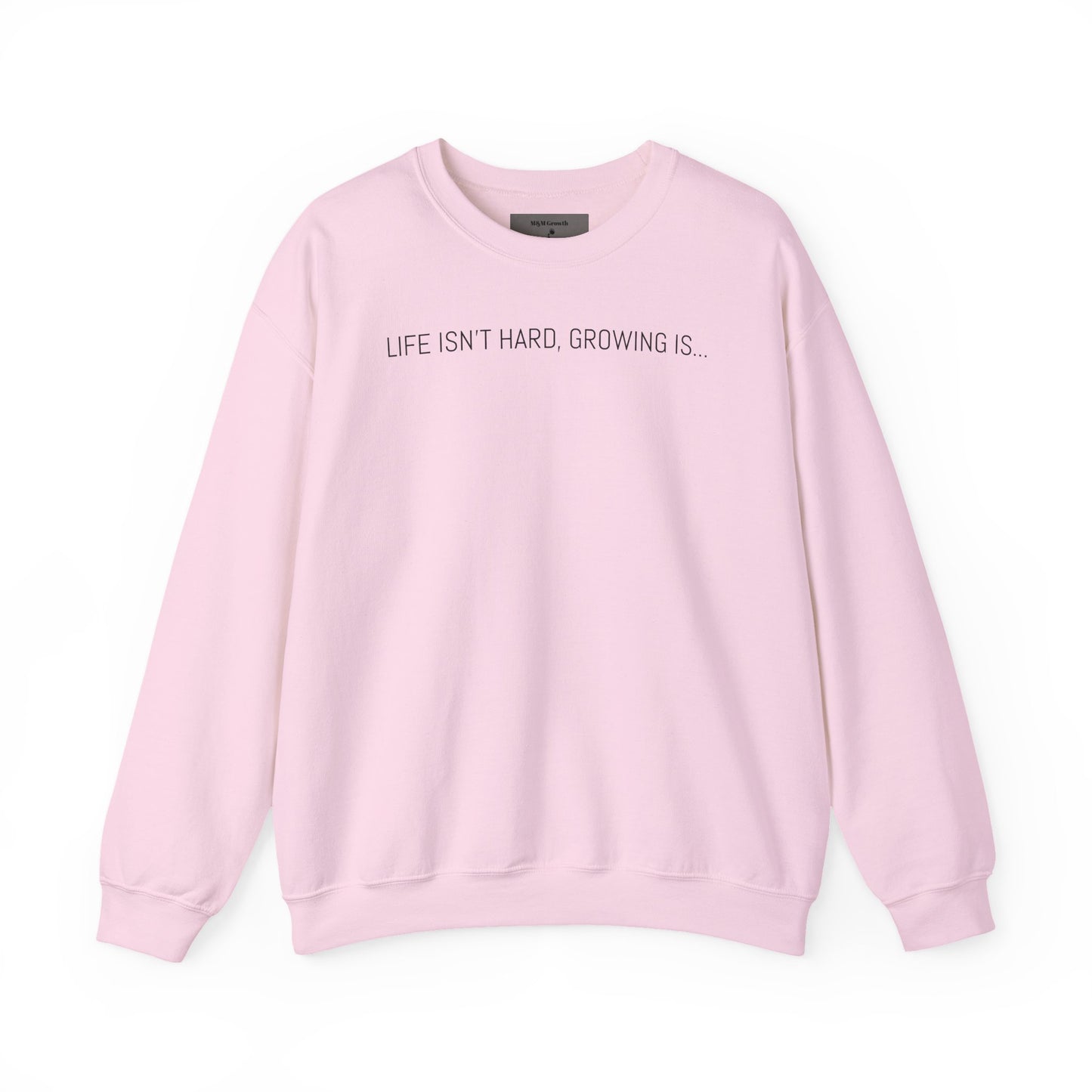 M&M Growth Inspirational Crewneck Sweatshirt