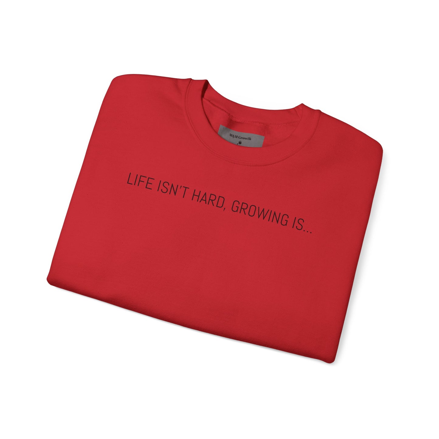 M&M Growth Inspirational Crewneck Sweatshirt