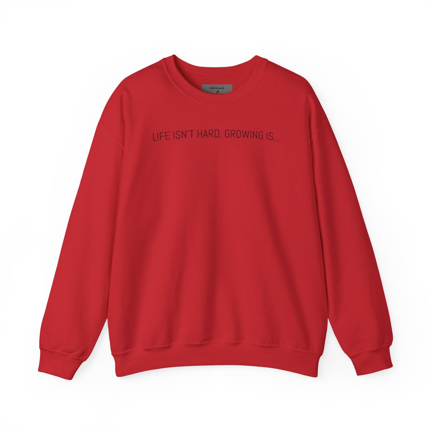 M&M Growth Inspirational Crewneck Sweatshirt