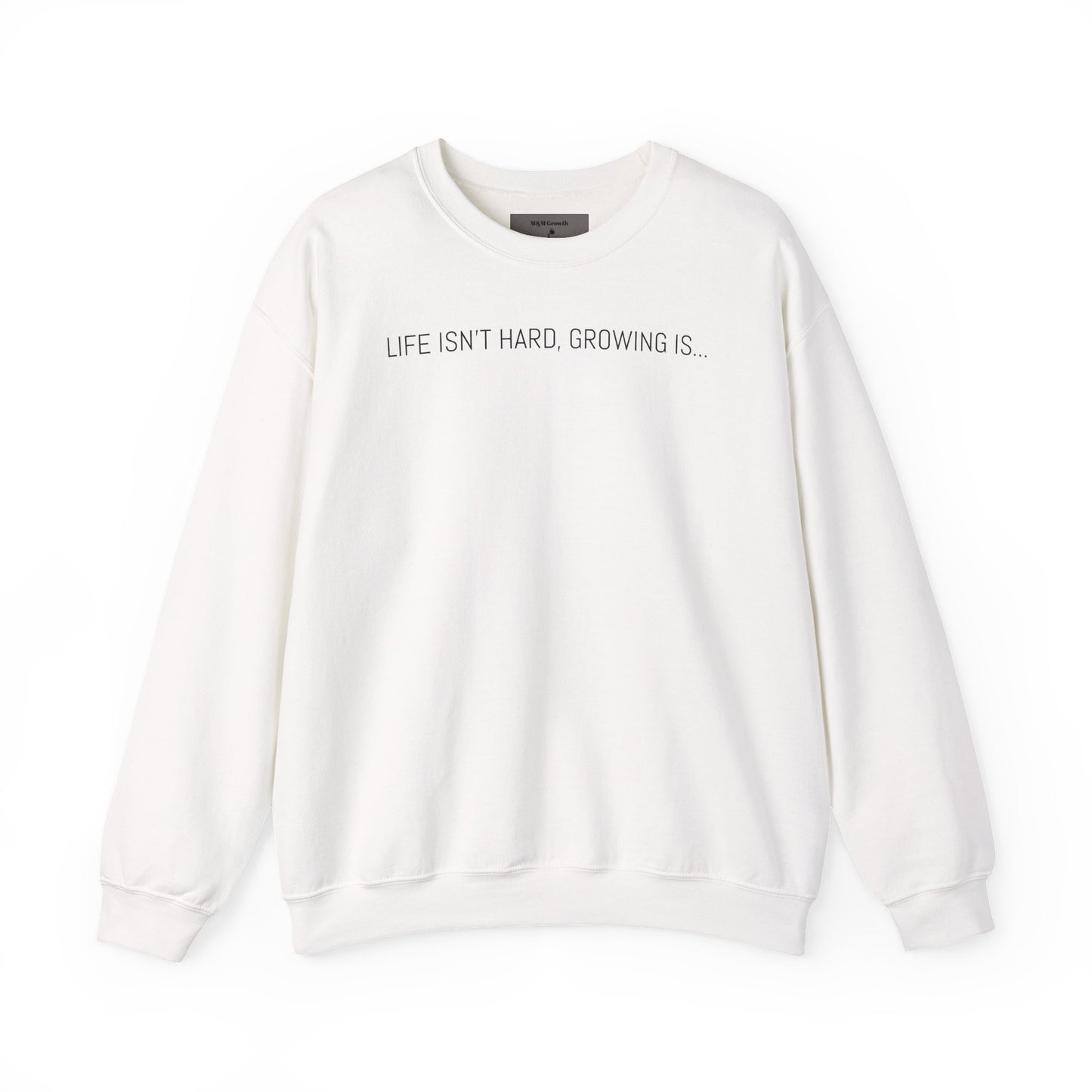 M&M Growth Inspirational Crewneck Sweatshirt