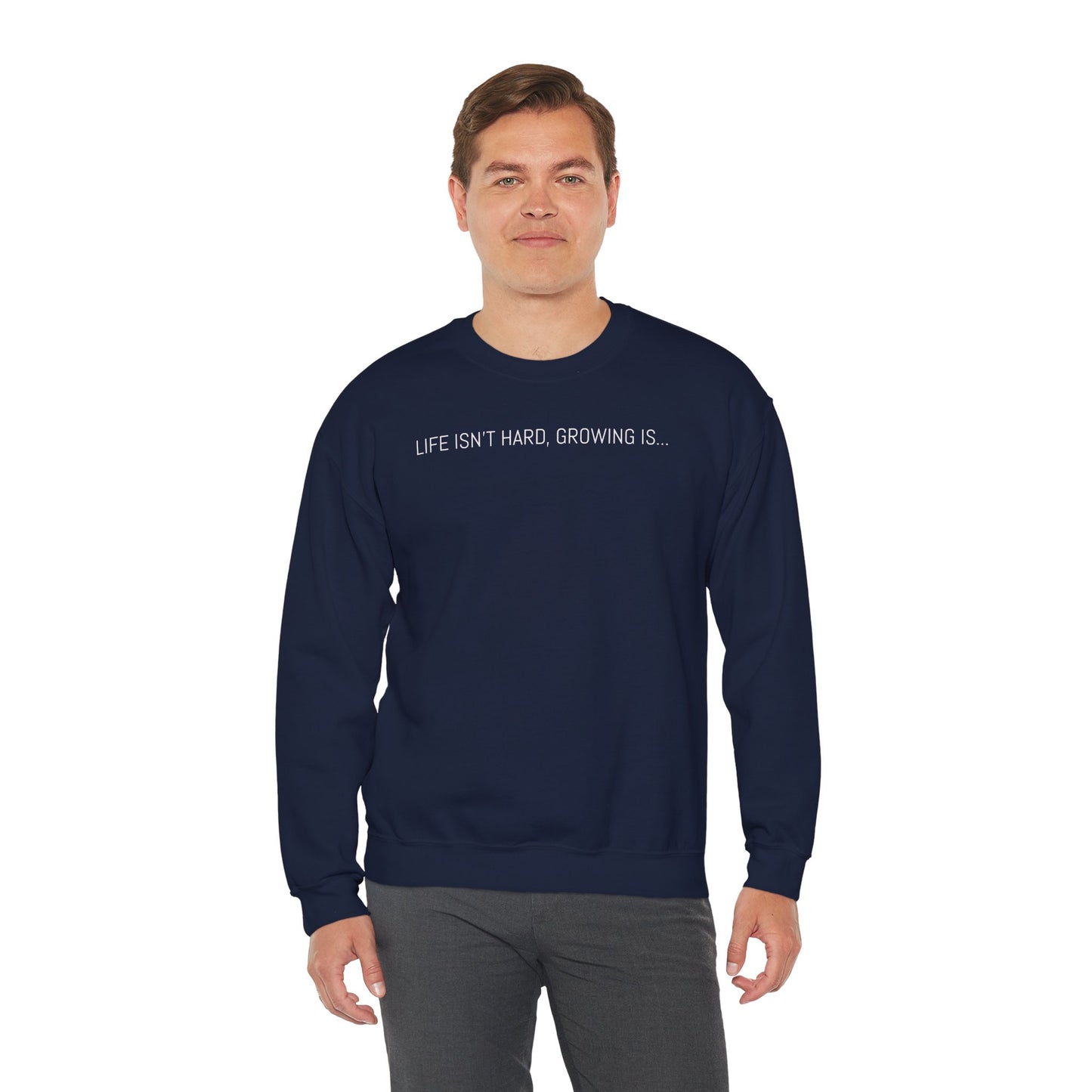M&M Growth Inspirational Crewneck Sweatshirt