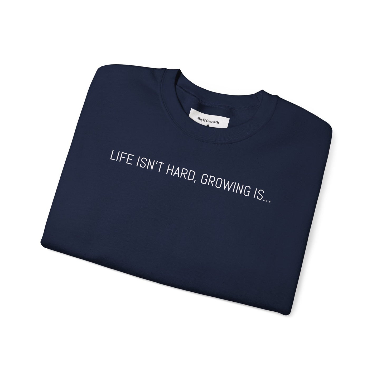 M&M Growth Inspirational Crewneck Sweatshirt