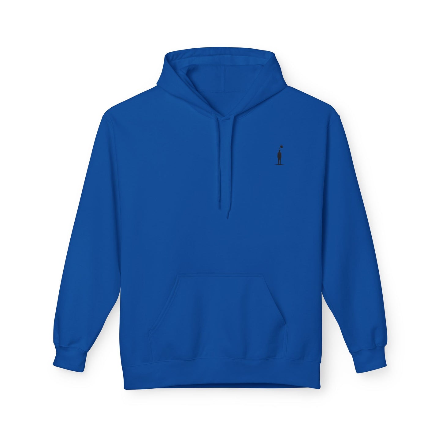 M&M Growth Hoodie — "life isn't hard, growing is..." Inspirational Fleece Hoodie