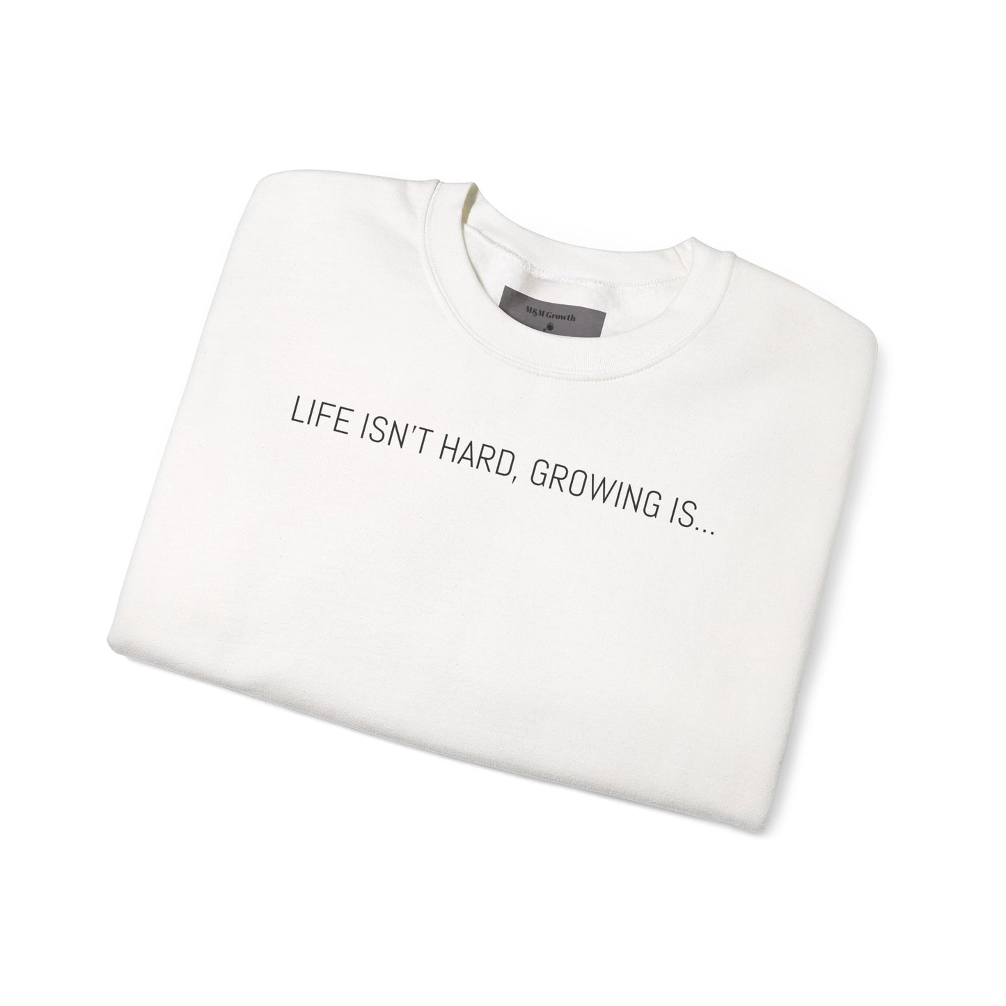 M&M Growth Inspirational Crewneck Sweatshirt