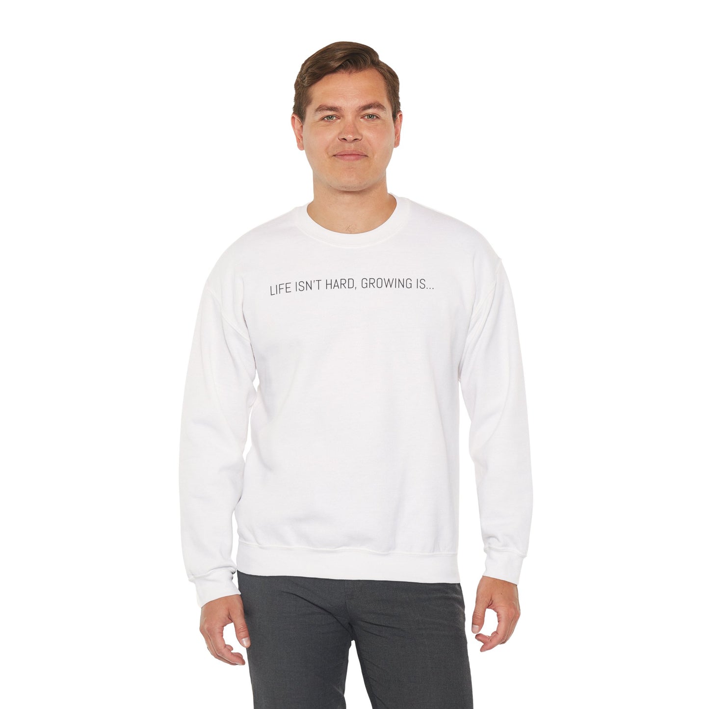 M&M Growth Inspirational Crewneck Sweatshirt