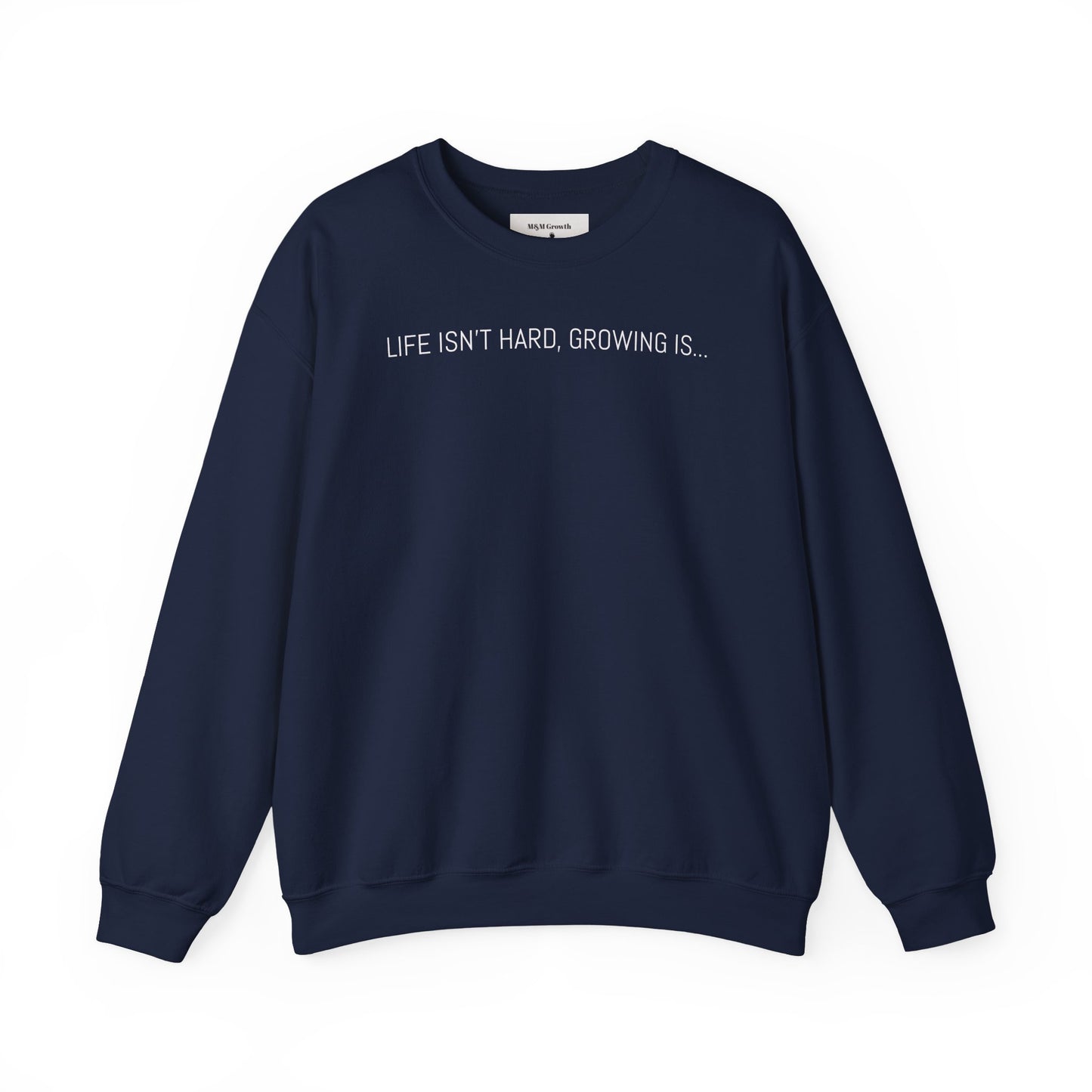 M&M Growth Inspirational Crewneck Sweatshirt